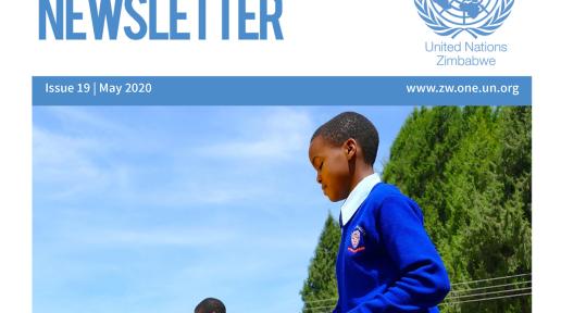 Publication cover - 19th Issue - UN in Zimbabwe Newsletter 